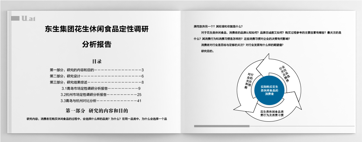 優爾市場研究,青杭花生休閑食品調研